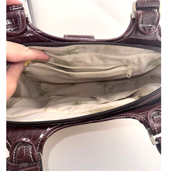 Straw Tote Handbag‎ Heart Accents Silver Buckle - Picture 14 of 14